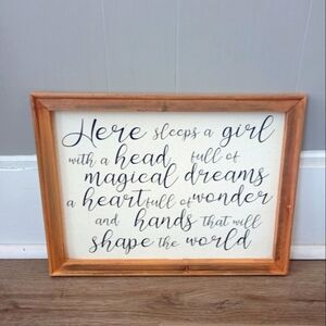 Cute Sign For Girls